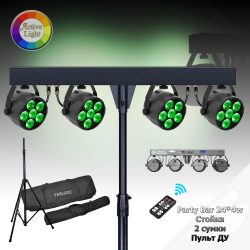 DJ Party Bar 24*4w RGBW Led - световая установка.