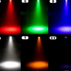 Led Par 24*18w RGBWA+Uv – Светодиодный прожектор металл (T)