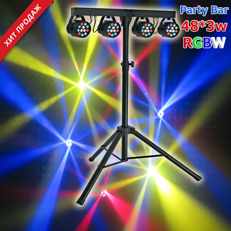 DJ Party Bar 48*3w RGBW Led – световая установка