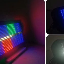 Стробоскоп 864RGB + 96 WHITE