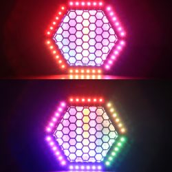 Pетpo блайндер 60w + 72*0.2w RGB
