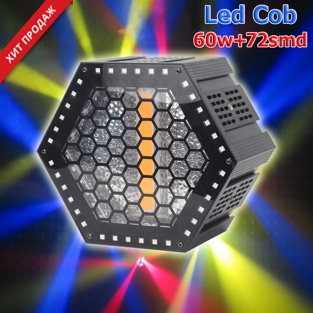 Pетpo блайндер 60w + 72*0.2w RGB