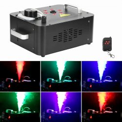 Дым машина вертикальная 900 ватт с Led подсветкой DMX