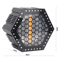 Pетpo блайндер 60w + 72*0.2w RGB